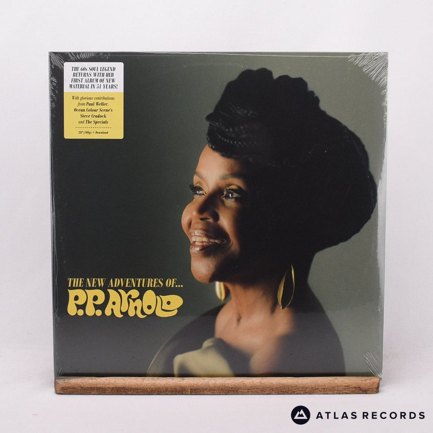 P.P. Arnold The New Adventures Of... 2 x LP Vinyl Record - Front Cover & Record