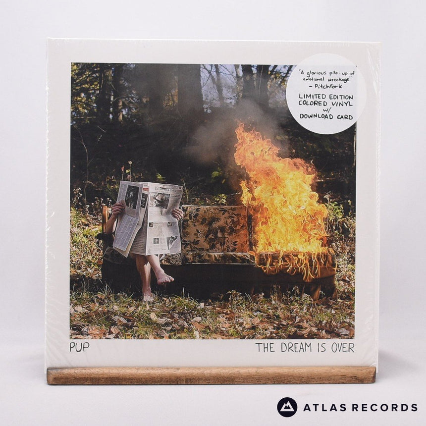 PUP The Dream Is Over LP Vinyl Record - Front Cover & Record