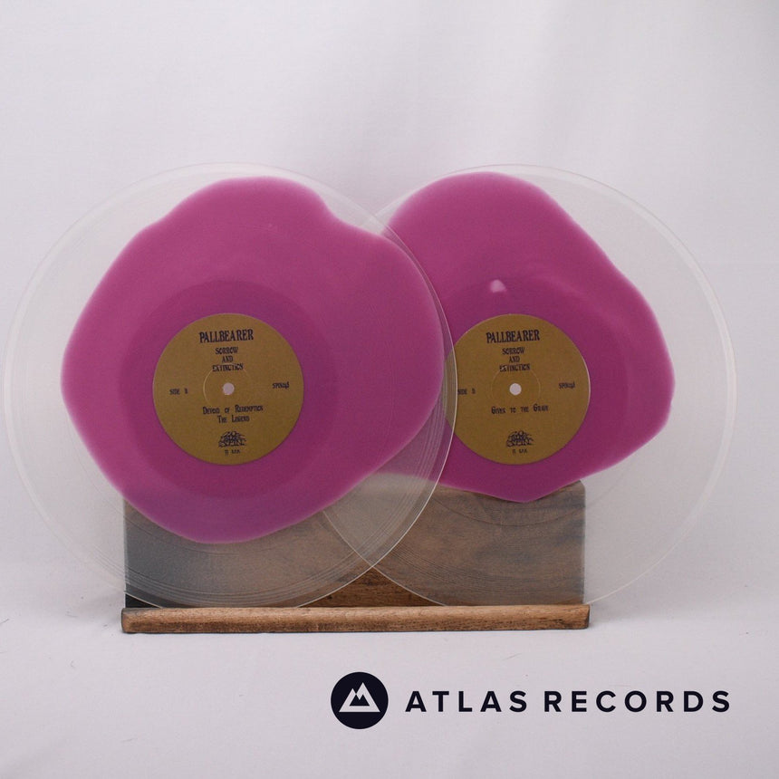Pallbearer - Sorrow And Extinction - Purple In Clear 2 x LP Vinyl Record - EX/NM