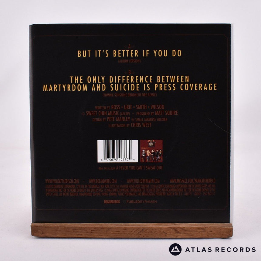 Panic! At The Disco - But It's Better If You Do - 7" Vinyl Record - EX/NM