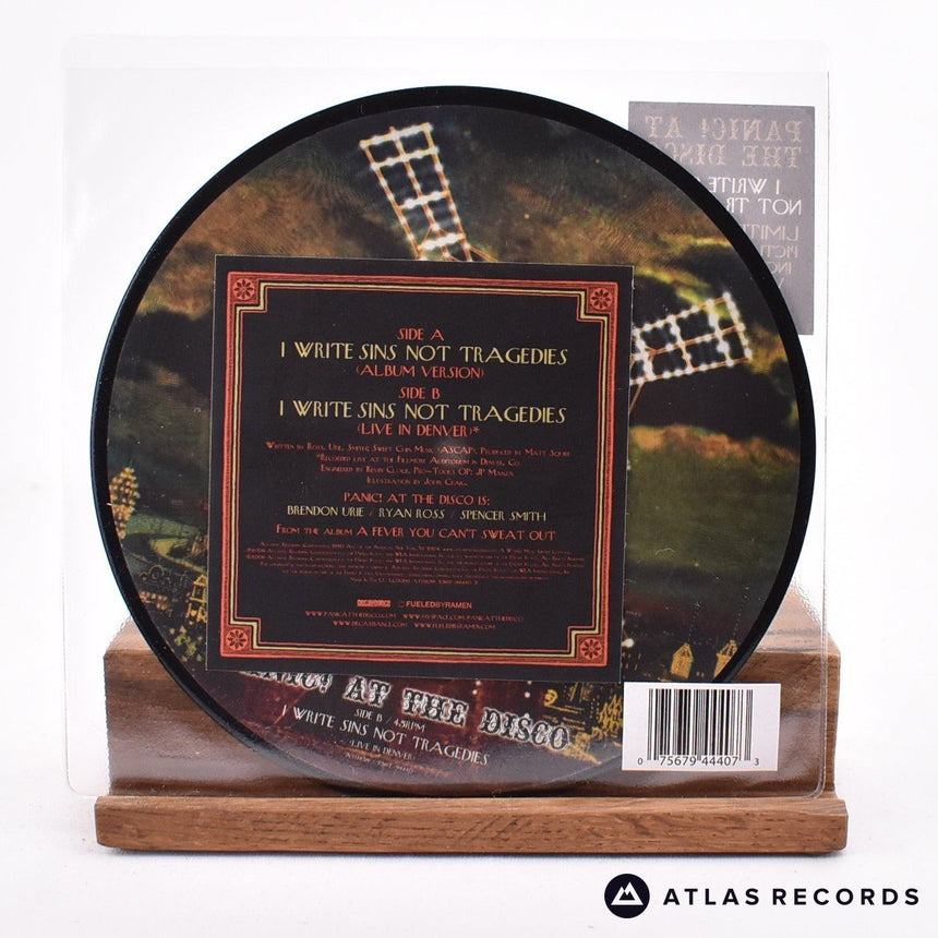 Panic! At The Disco - I Write Sins Not Tragedies - 7" Vinyl Record - NM/EX