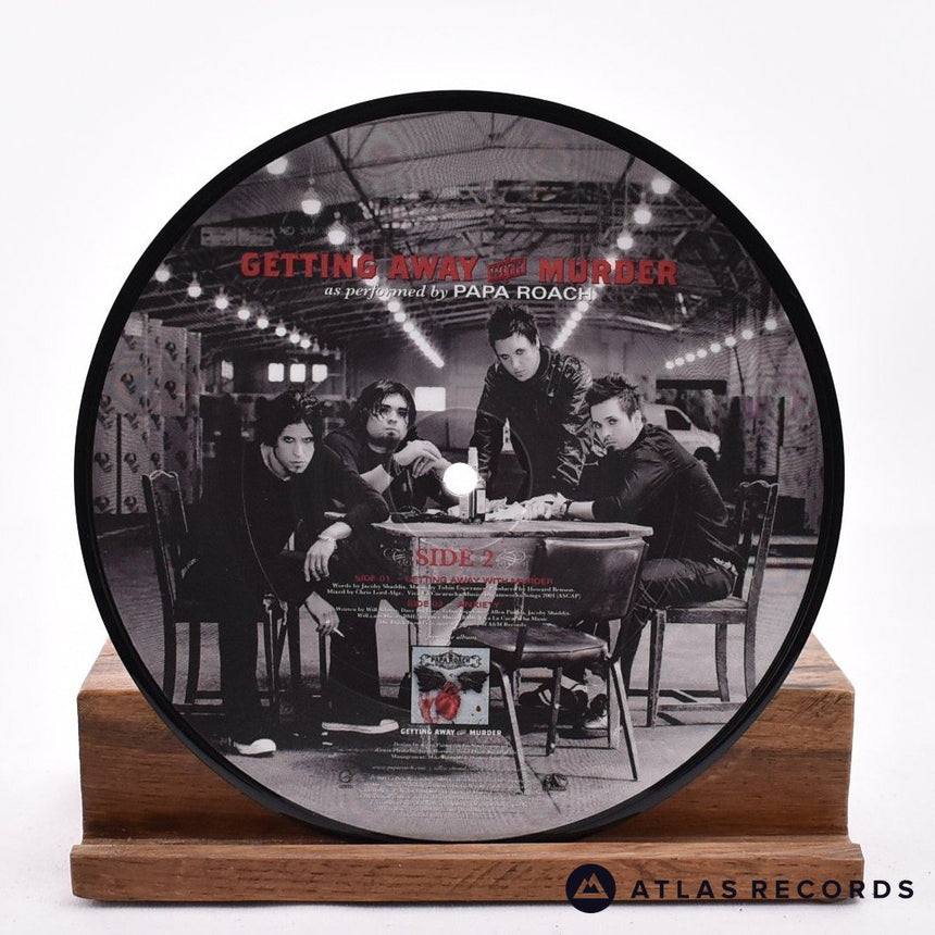 Papa Roach - Getting Away With Murder - Picture Disc 7" Vinyl Record - EX/NM