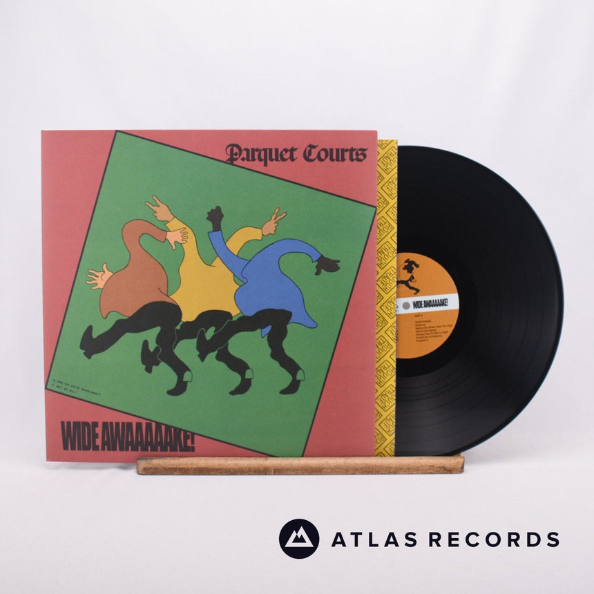 Parquet Courts Wide Awake! LP Vinyl Record - Front Cover & Record