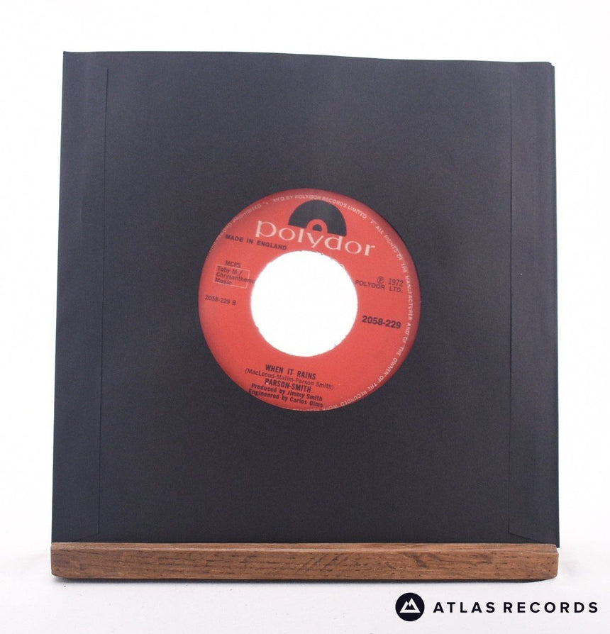 Parson-Smith - The Letter / When It Rains - 7" Vinyl Record - VG