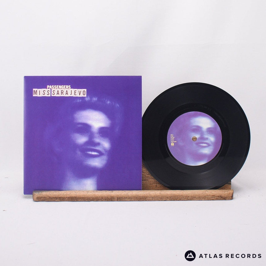 Passengers - Miss Sarajevo - Poster A1 B1 7" Vinyl Record - VG+/VG+