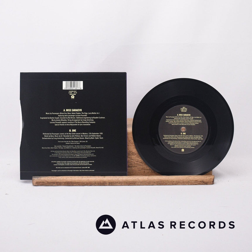 Passengers - Miss Sarajevo - Poster A1 B1 7" Vinyl Record - VG+/VG+