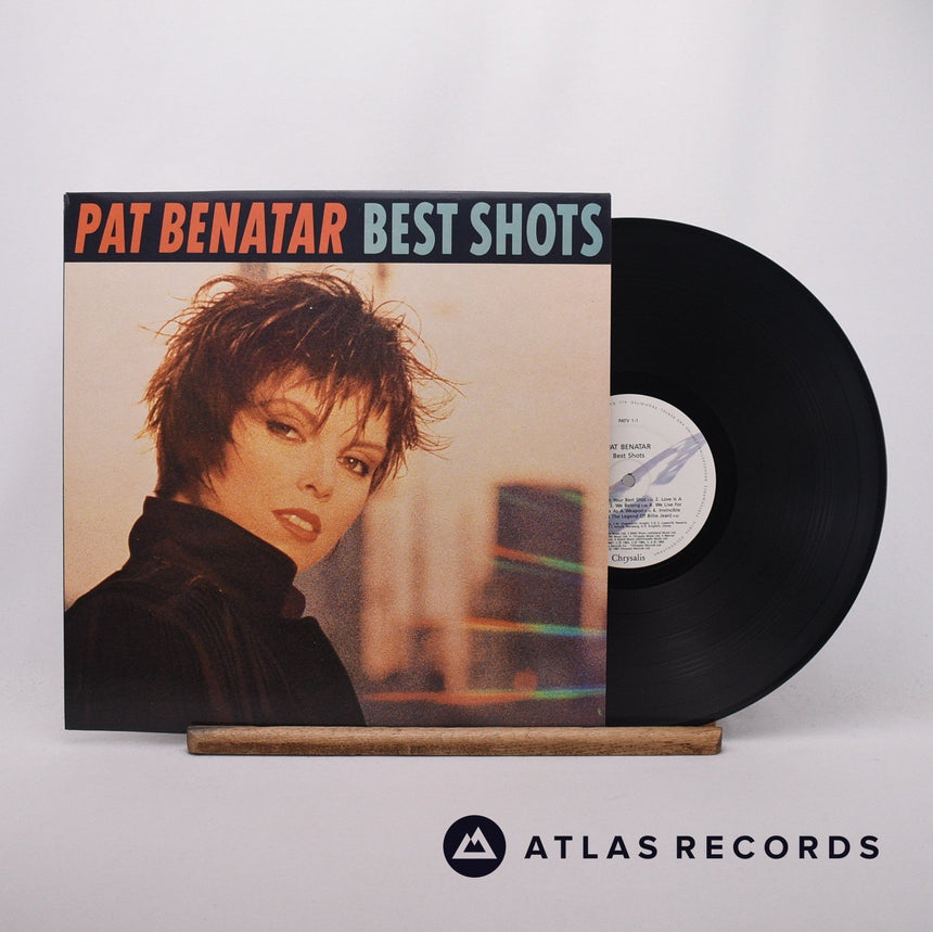 Pat Benatar Best Shots LP Vinyl Record - Front Cover & Record