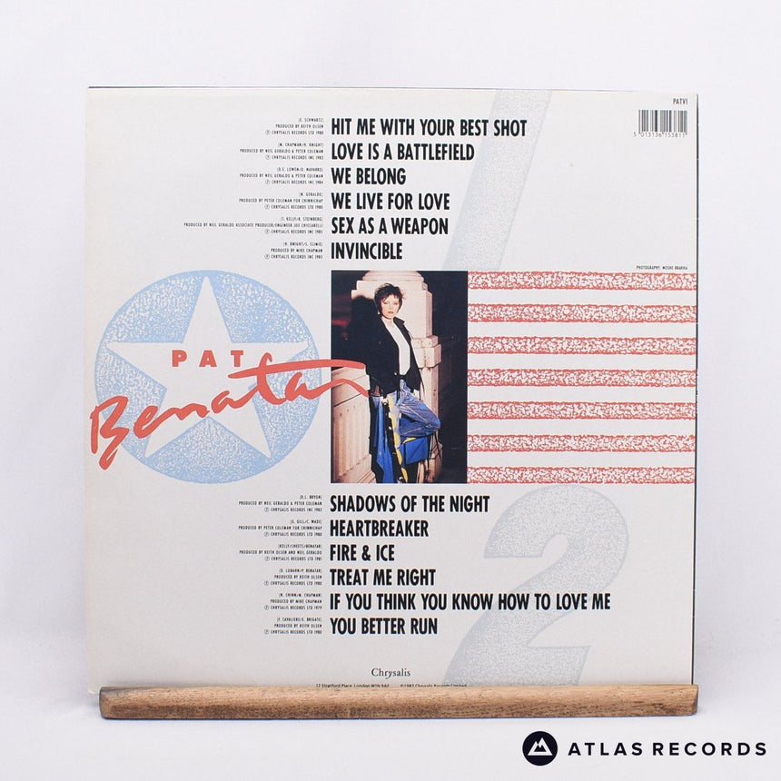 Pat Benatar - Best Shots - A-1 B-2 LP Vinyl Record - EX/EX