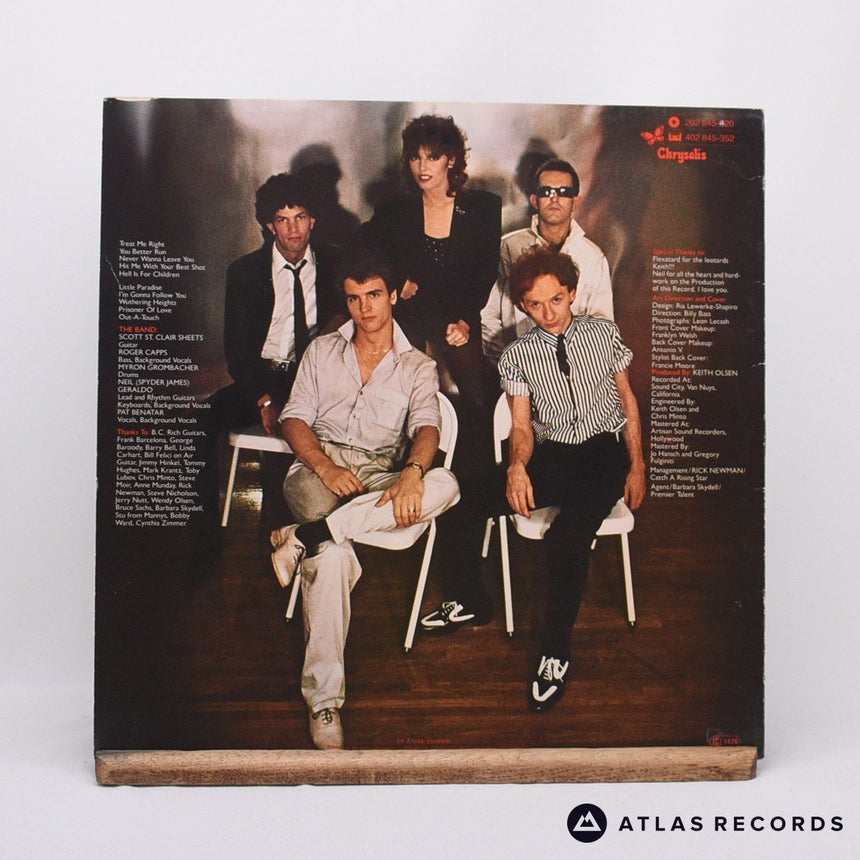 Pat Benatar - Crimes Of Passion - LP Vinyl Record - EX/EX