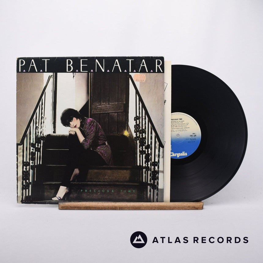Pat Benatar Precious Time LP Vinyl Record - Front Cover & Record
