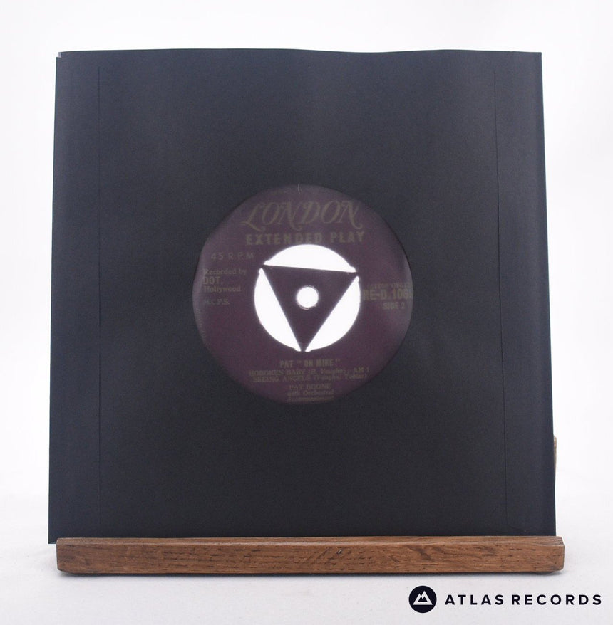 Pat Boone - "Pat" On Mike - 7" EP Vinyl Record - VG