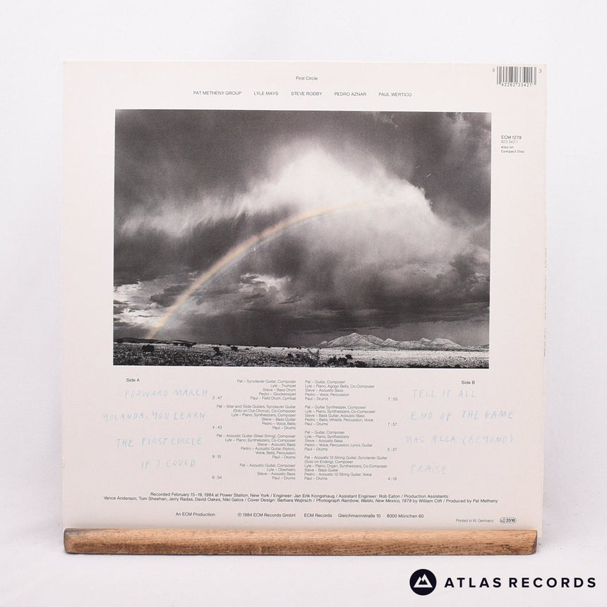 Pat Metheny Group - First Circle - Insert LP Vinyl Record - EX/EX