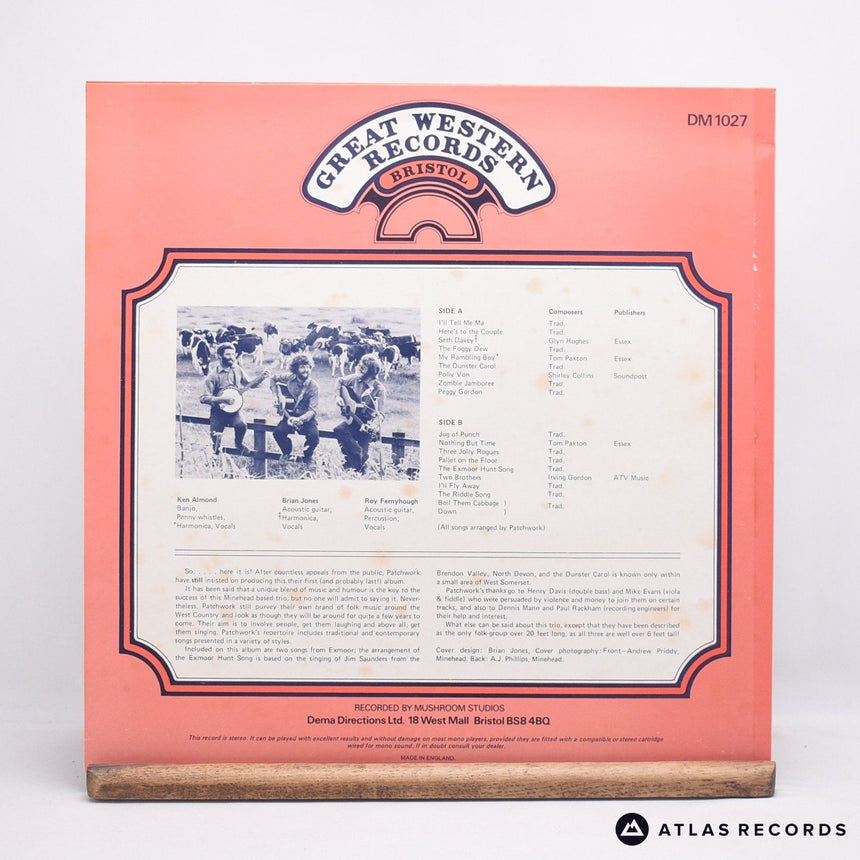 Patchwork - Patchwork - LP Vinyl Record - EX/VG+