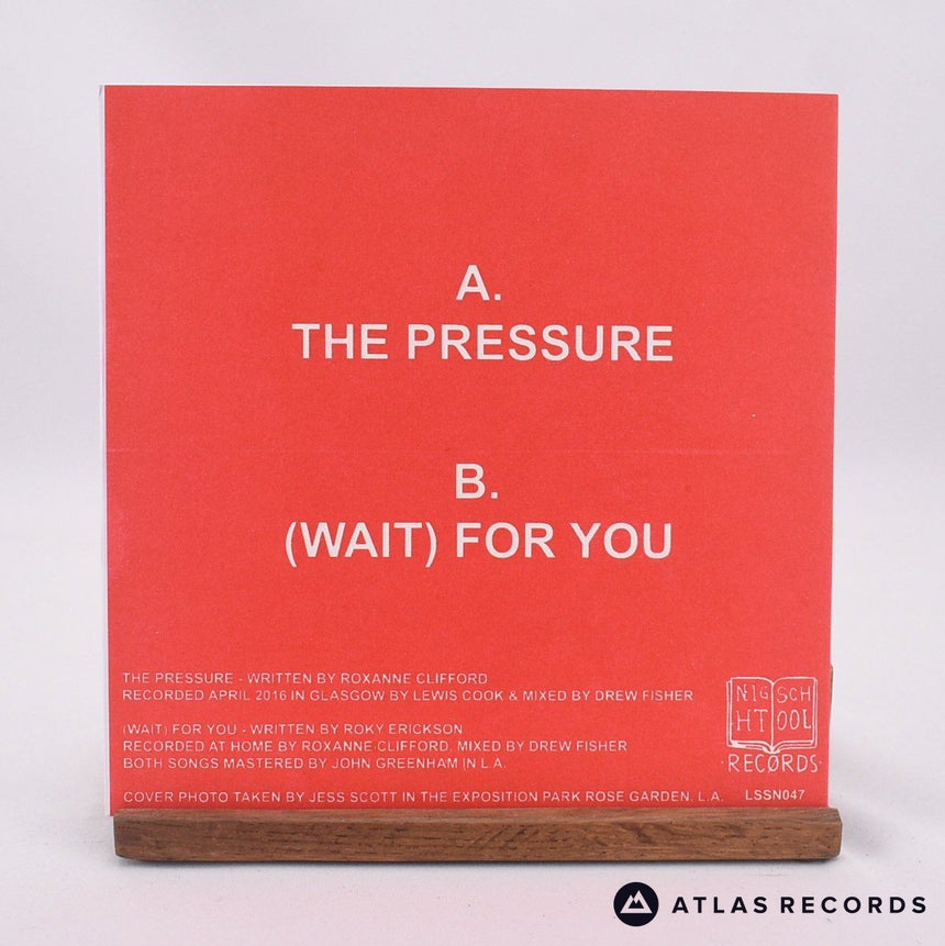 Patience - The Pressure - Limited Edition 7" Vinyl Record - NM/NM