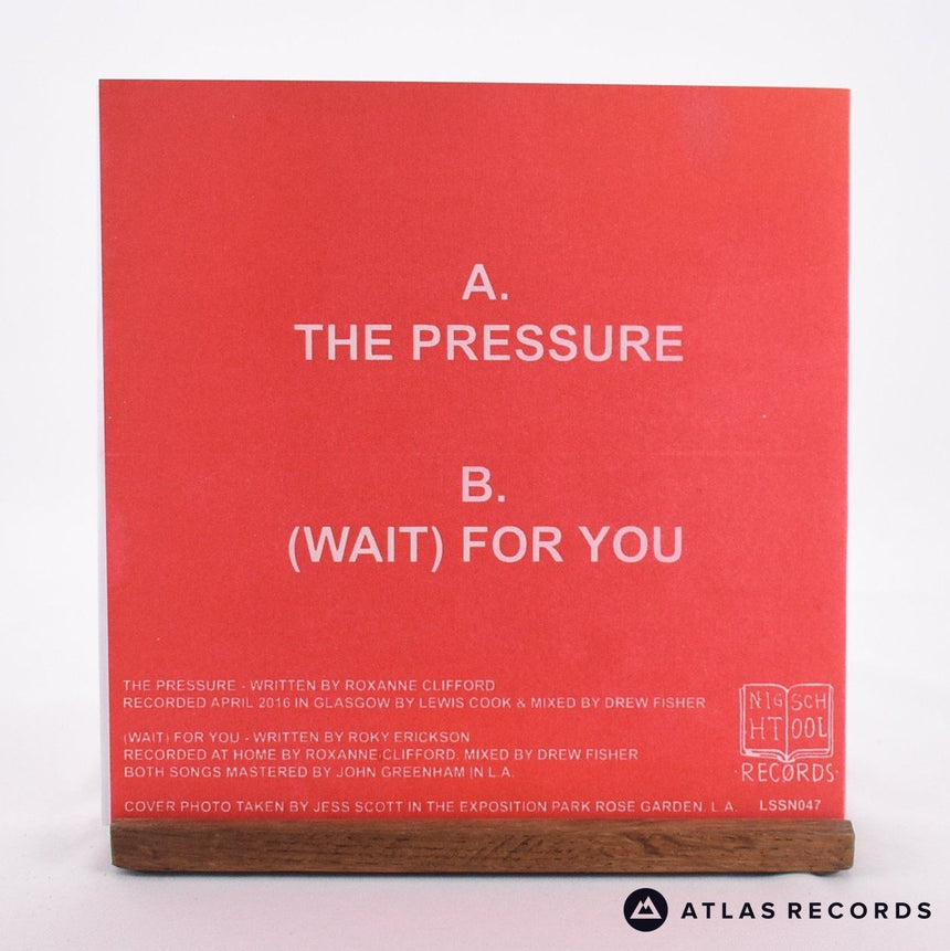 Patience - The Pressure - 7" Vinyl Record - EX/EX