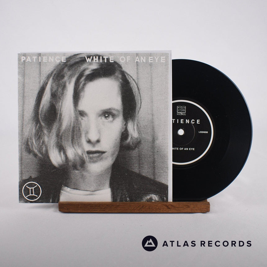 Patience White Of An Eye 7" Vinyl Record - Front Cover & Record