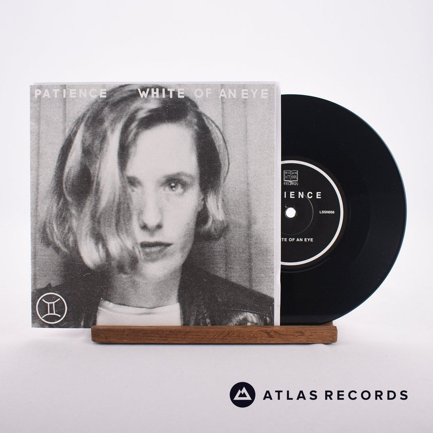 Patience White Of An Eye 7" Vinyl Record - Front Cover & Record