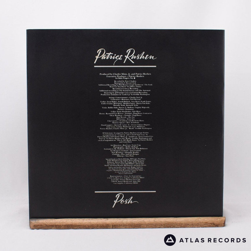 Patrice Rushen - Posh - LP Vinyl Record - EX/EX