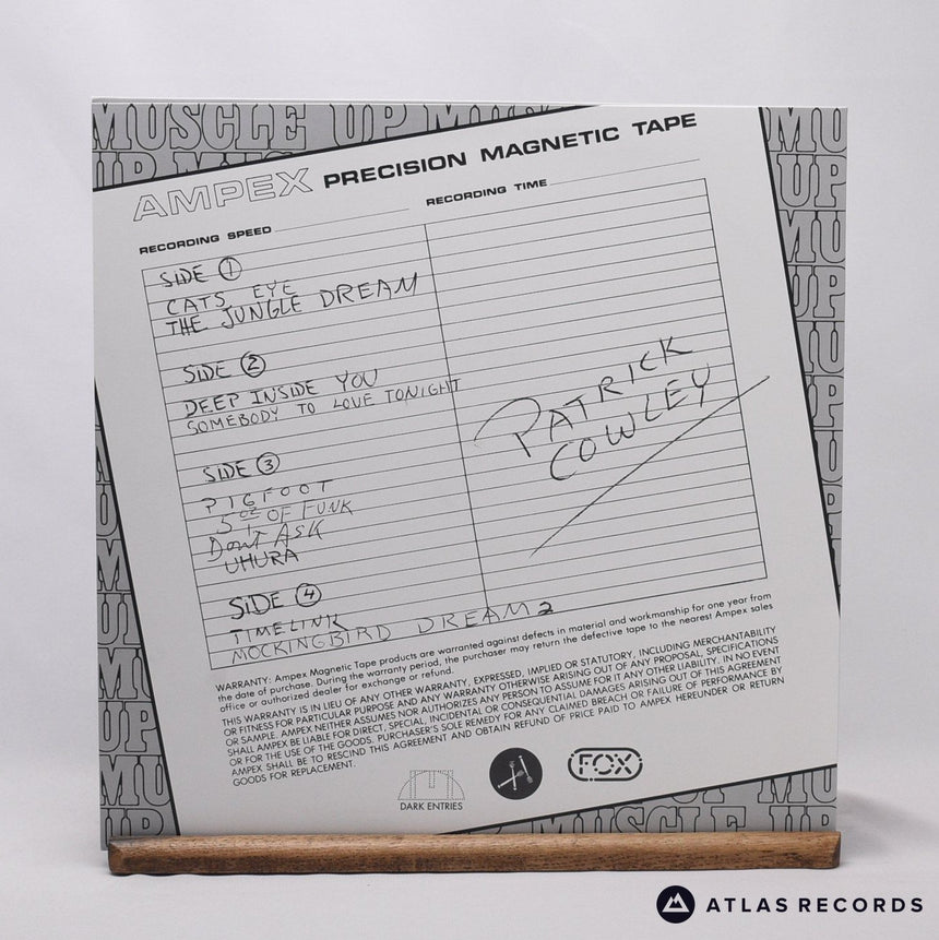 Patrick Cowley - Muscle Up - Insert Poster A B Double LP Vinyl Record - NM/NM