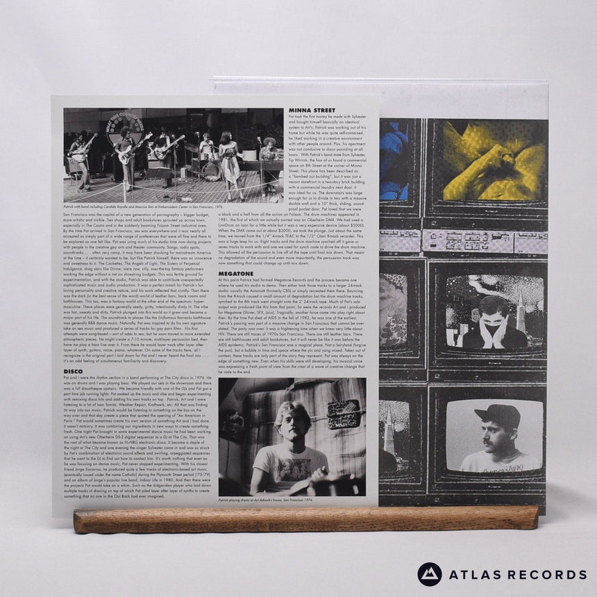 Patrick Cowley - Muscle Up - Insert Poster A B Double LP Vinyl Record - NM/NM