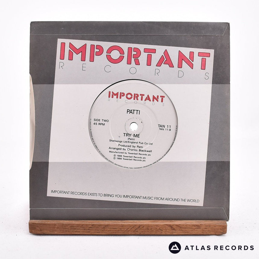 Patti Boulaye - Biko - 7" Vinyl Record - EX/EX