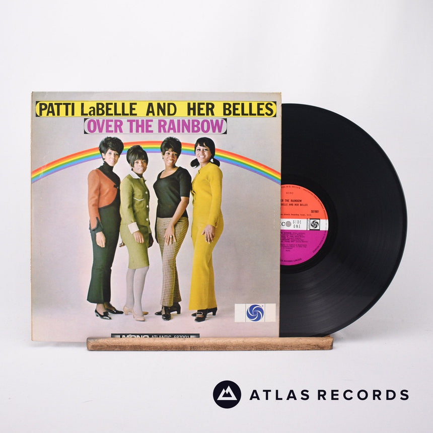 Patti LaBelle And The Bluebells Over The Rainbow LP Vinyl Record - Front Cover & Record