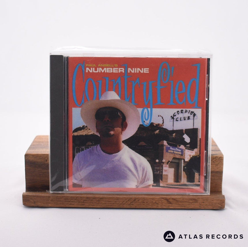 Paul Ansell's Number Nine Countryfied CD Vinyl Record - Front Cover & Record