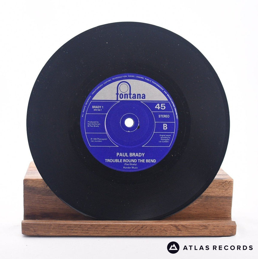 Paul Brady - Nobody Knows - Cd Promo Gatefold 7" + CD Vinyl Record - VG+/EX