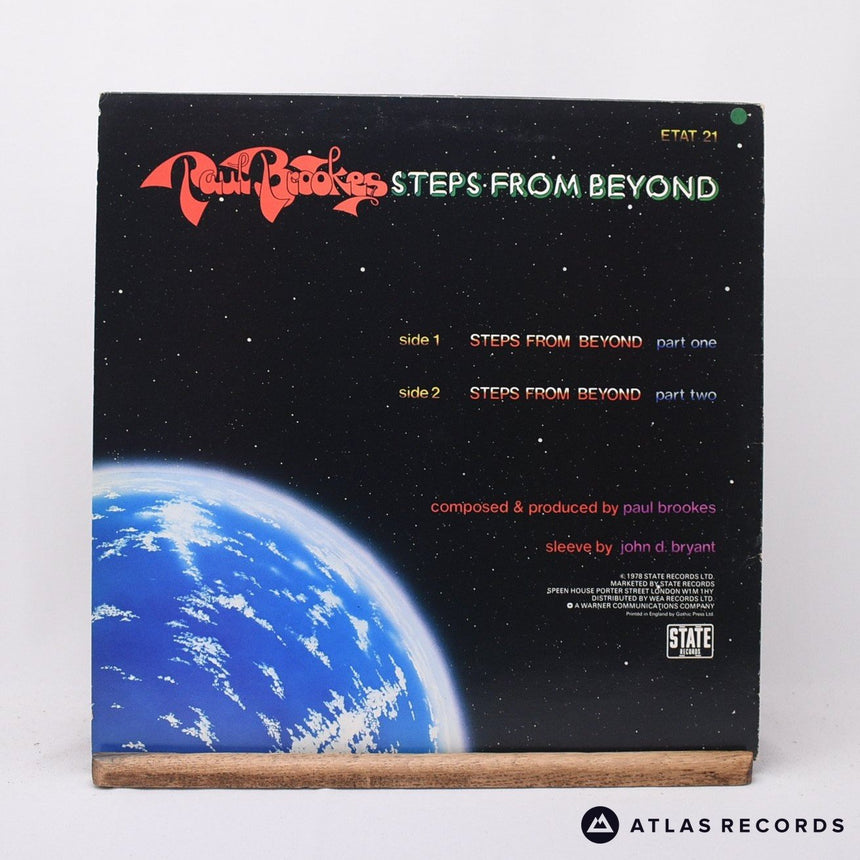 Paul Brookes - Steps From Beyond - LP Vinyl Record - EX/EX