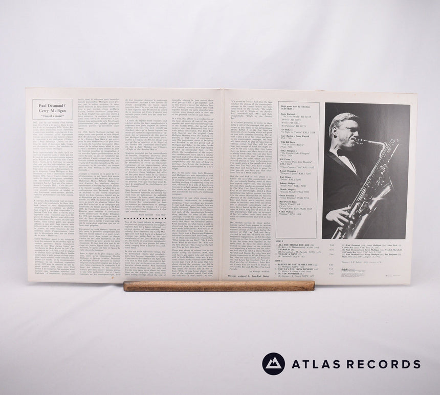 Paul Desmond - Two Of A Mind - Reissue Gatefold French LP Vinyl Record - EX/EX