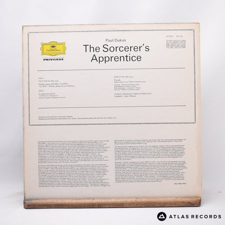 Paul Dukas - La Peri / L'Apprenti Sorcier / Parade - LP Vinyl Record - EX/NM