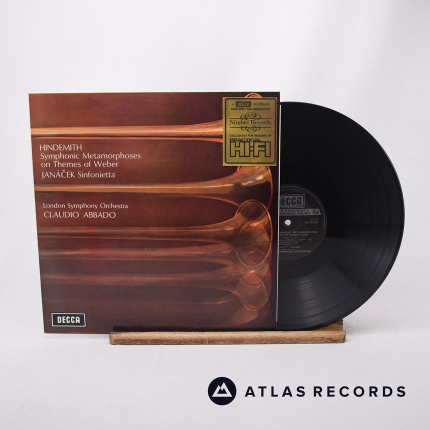 Paul Hindemith Symphonic Metamorphoses On Themes Of Weber LP Vinyl Record - Front Cover & Record