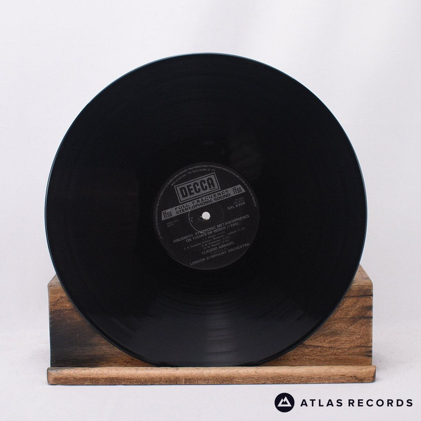 Paul Hindemith - Symphonic Metamorphoses On Themes Of Weber - LP Vinyl Record