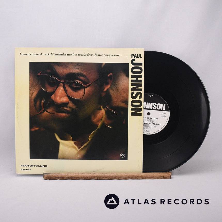Paul Johnson Fear Of Falling 12" Vinyl Record - Front Cover & Record