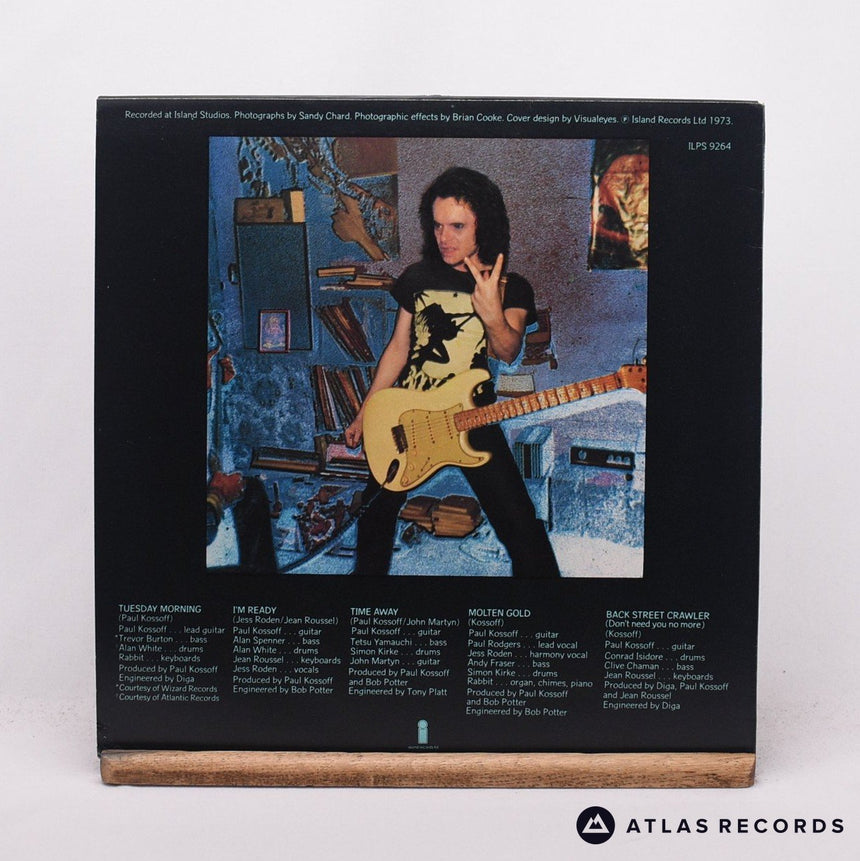 Paul Kossoff - Back Street Crawler - A-1U B-1U LP Vinyl Record - EX/EX