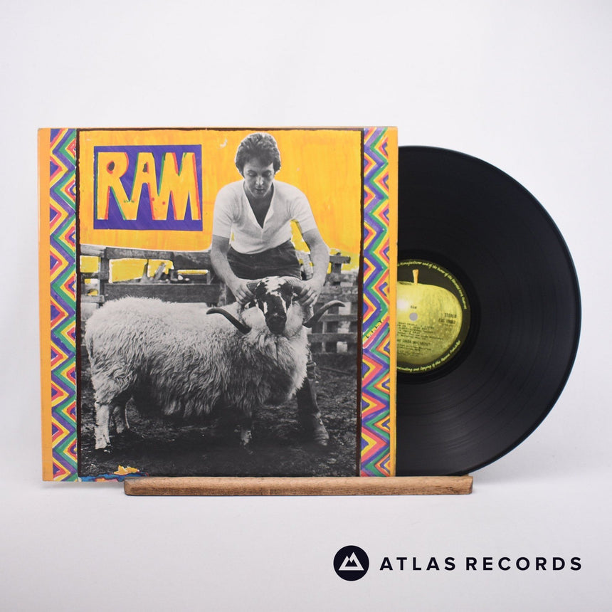 Paul & Linda McCartney Ram LP Vinyl Record - Front Cover & Record
