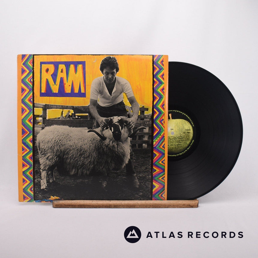 Paul & Linda McCartney Ram LP Vinyl Record - Front Cover & Record