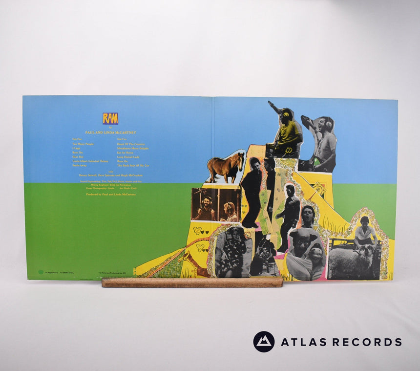Paul & Linda McCartney - Ram - Gatefold A B LP Vinyl Record - EX/EX