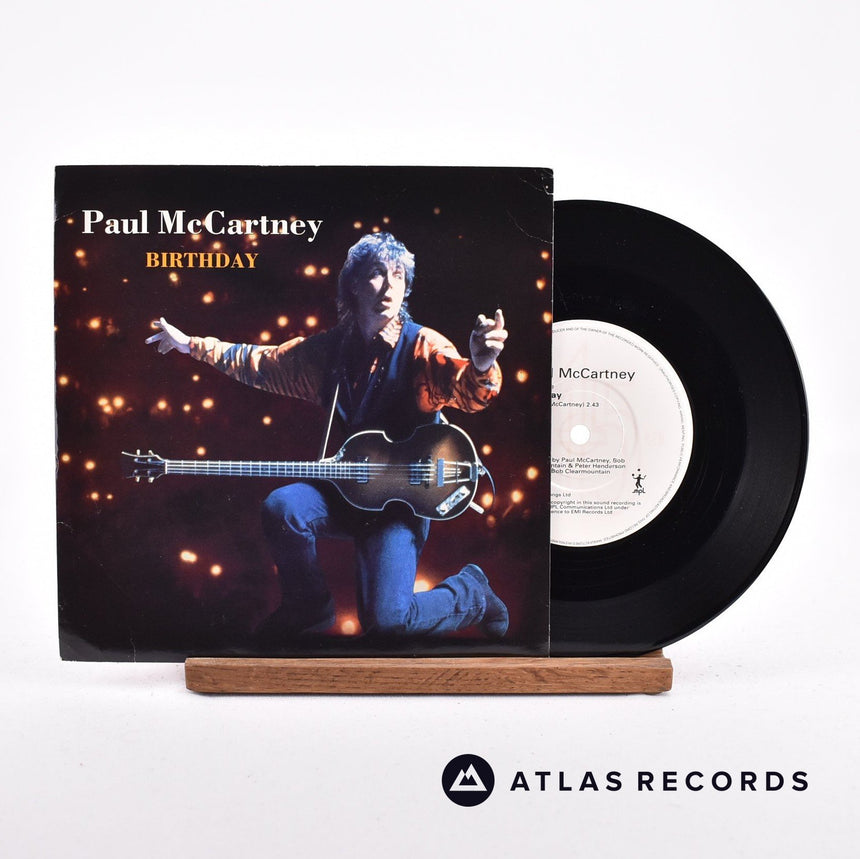 Paul McCartney Birthday 7" Vinyl Record - Front Cover & Record