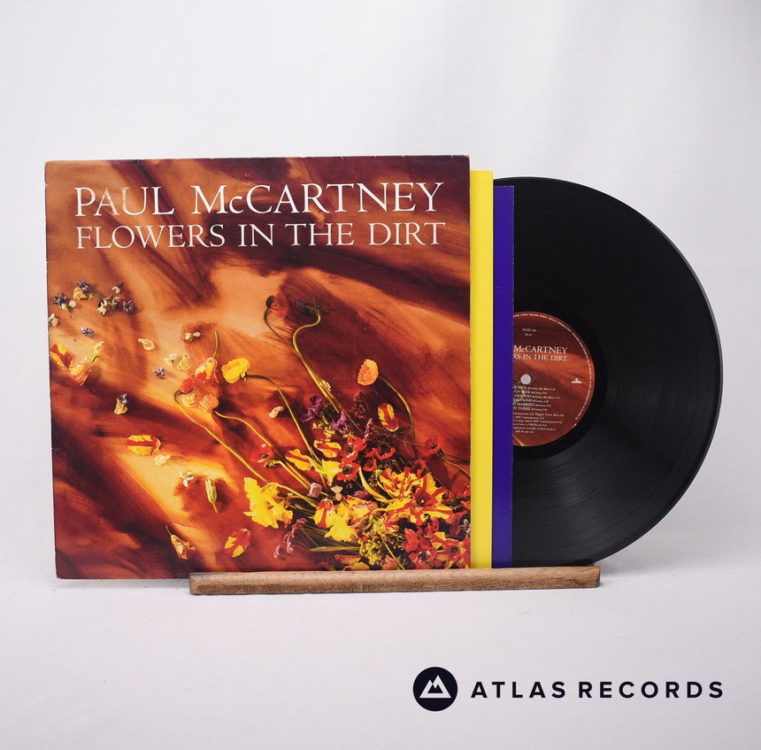 Paul McCartney Flowers In The Dirt LP Vinyl Record - Front Cover & Record