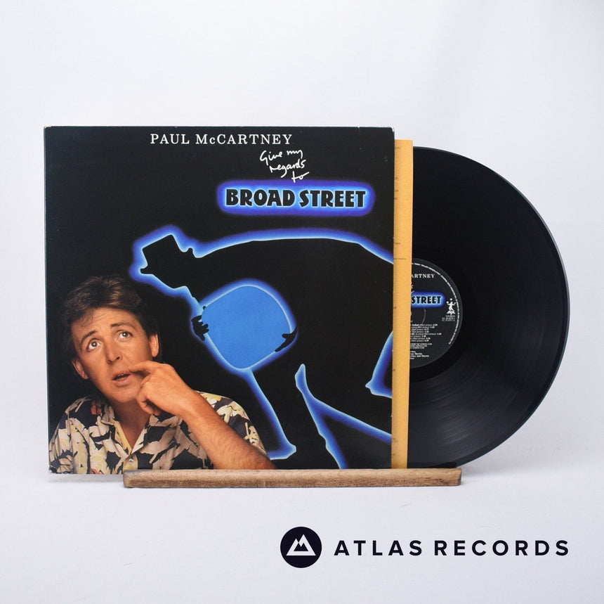 Paul McCartney Give My Regards To Broad Street LP Vinyl Record - Front Cover & Record