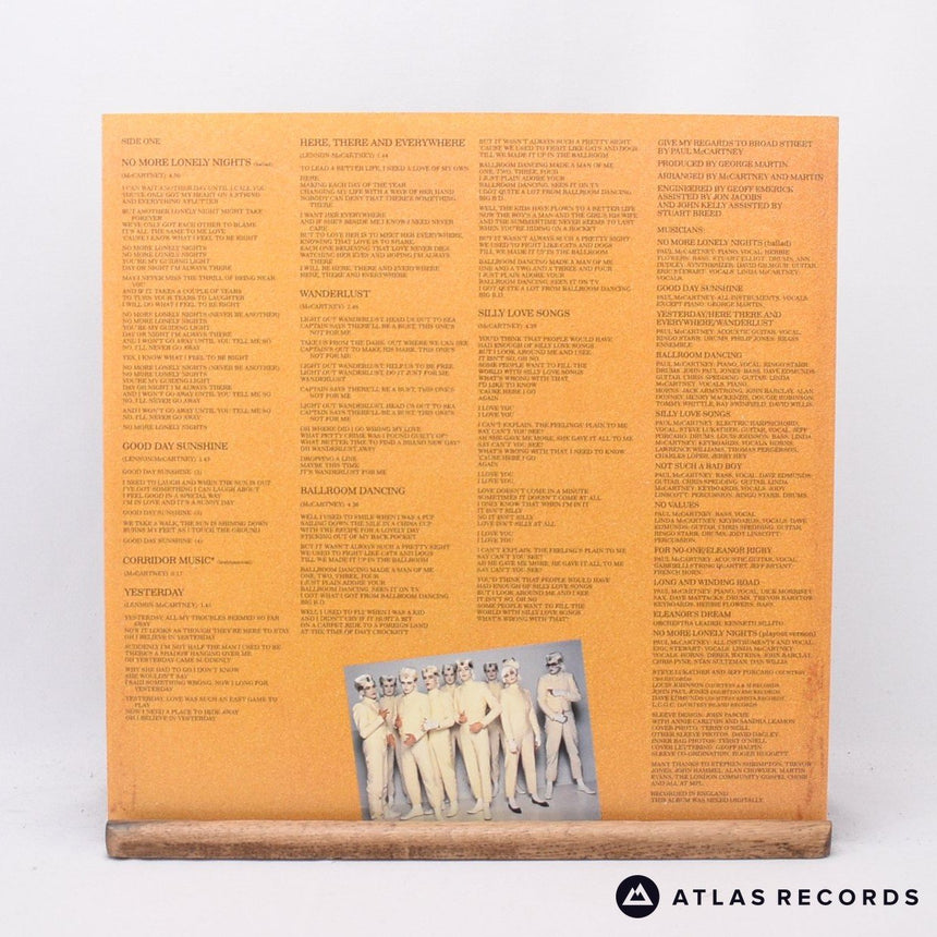 Paul McCartney - Give My Regards To Broad Street - LP Vinyl Record - VG+/VG+