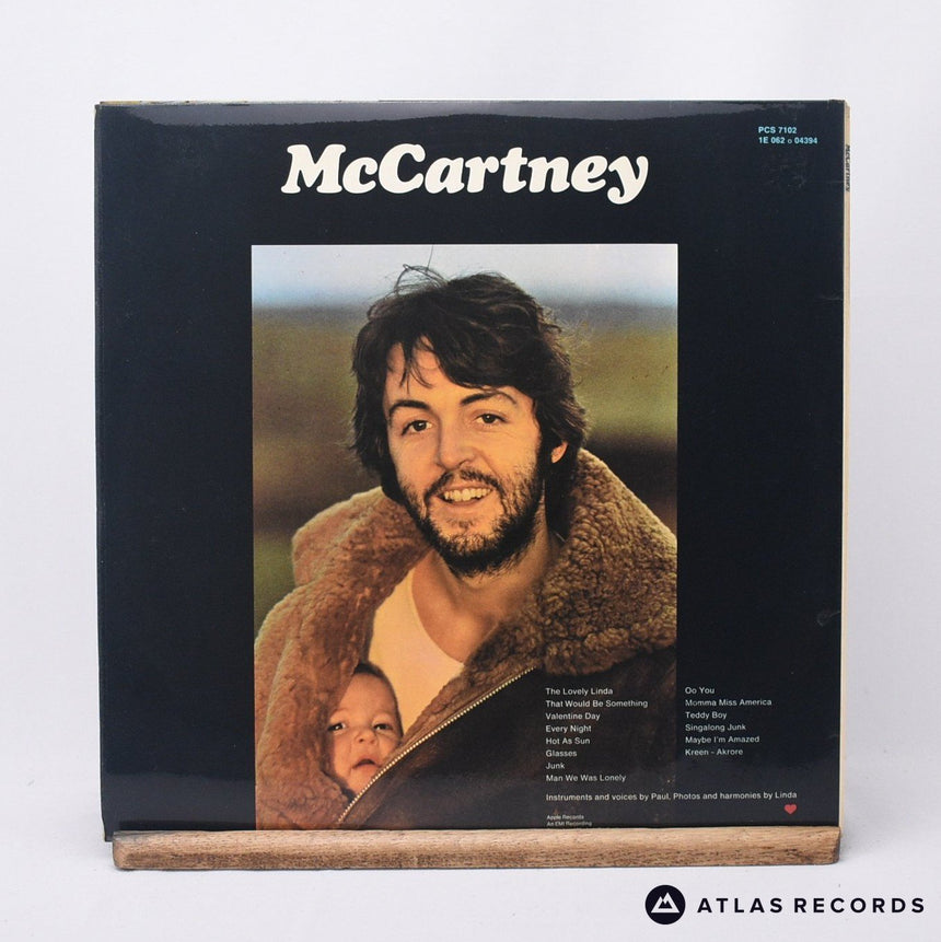 Paul McCartney - McCartney - Gatefold -2U -3U LP Vinyl Record - EX/EX