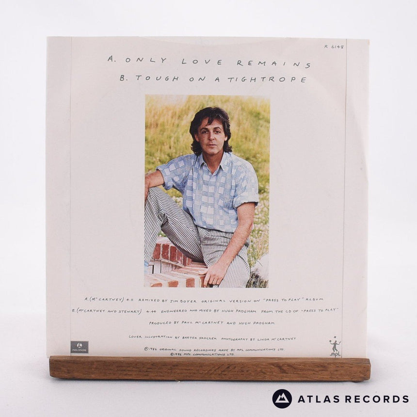 Paul McCartney - Only Love Remains - 7" Vinyl Record - VG+/EX