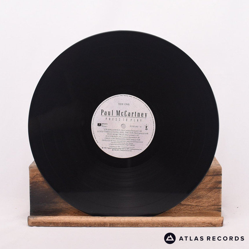Paul McCartney - Press To Play - Gatefold LP Vinyl Record - EX/EX