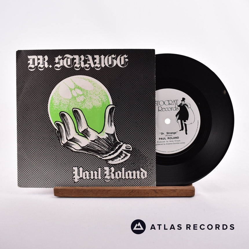 Paul Roland Dr. Strange 7" Vinyl Record - Front Cover & Record