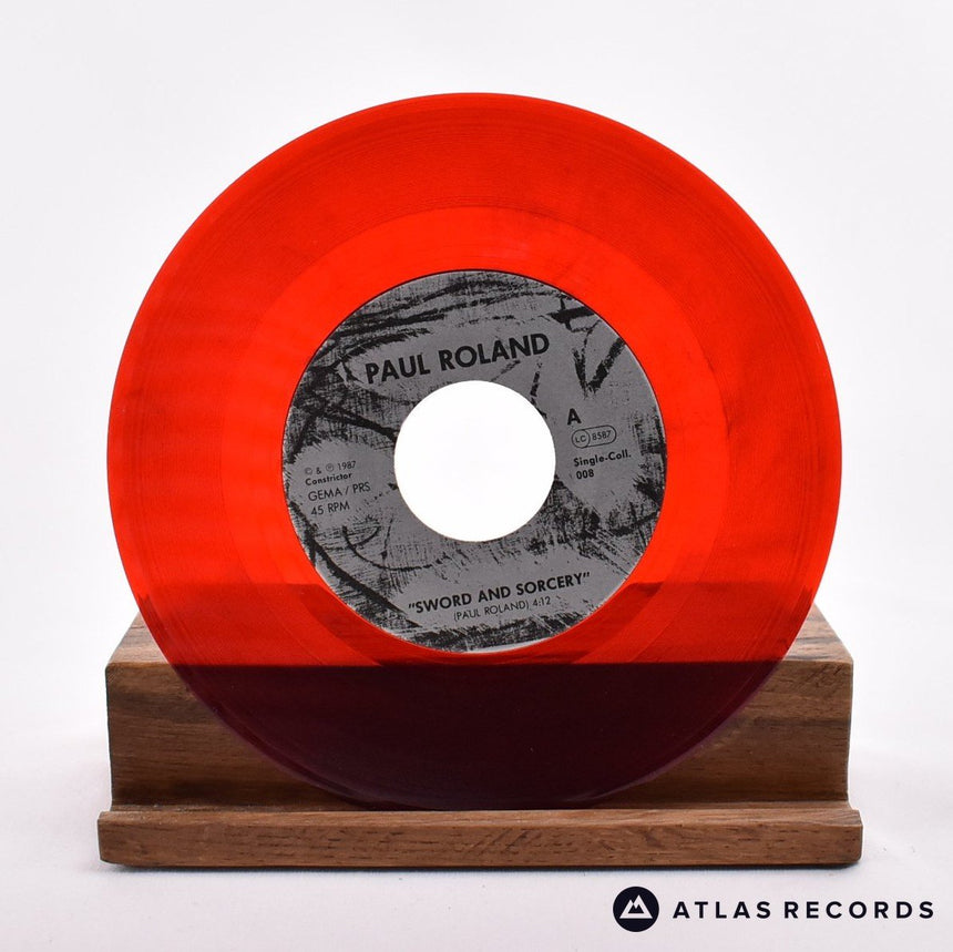 Paul Roland - Sword And Sorcery - Red 7" Vinyl Record - EX/NM