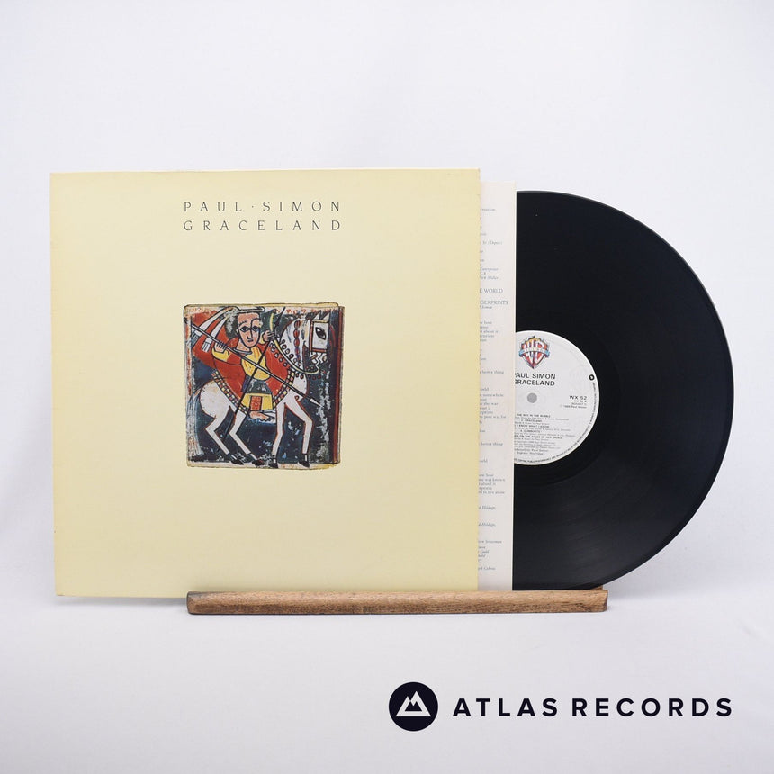 Paul Simon Graceland LP Vinyl Record - Front Cover & Record