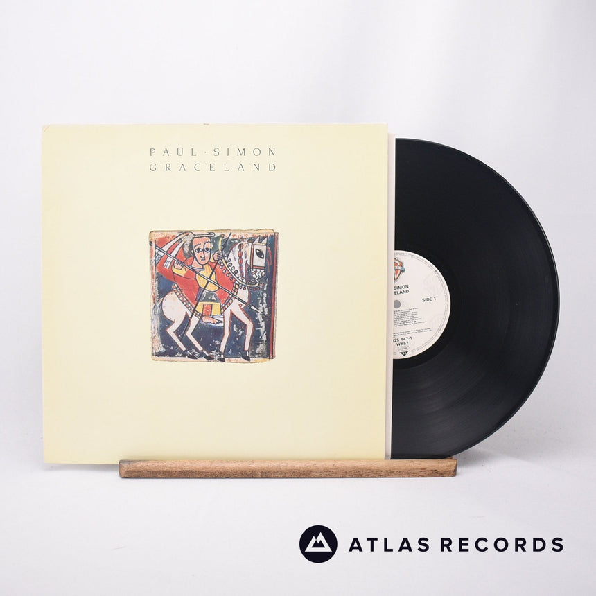 Paul Simon Graceland LP Vinyl Record - Front Cover & Record