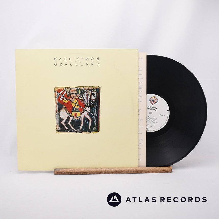 Paul Simon Graceland LP Vinyl Record - Front Cover & Record